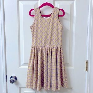 DDS Lilac Print Tank Dress